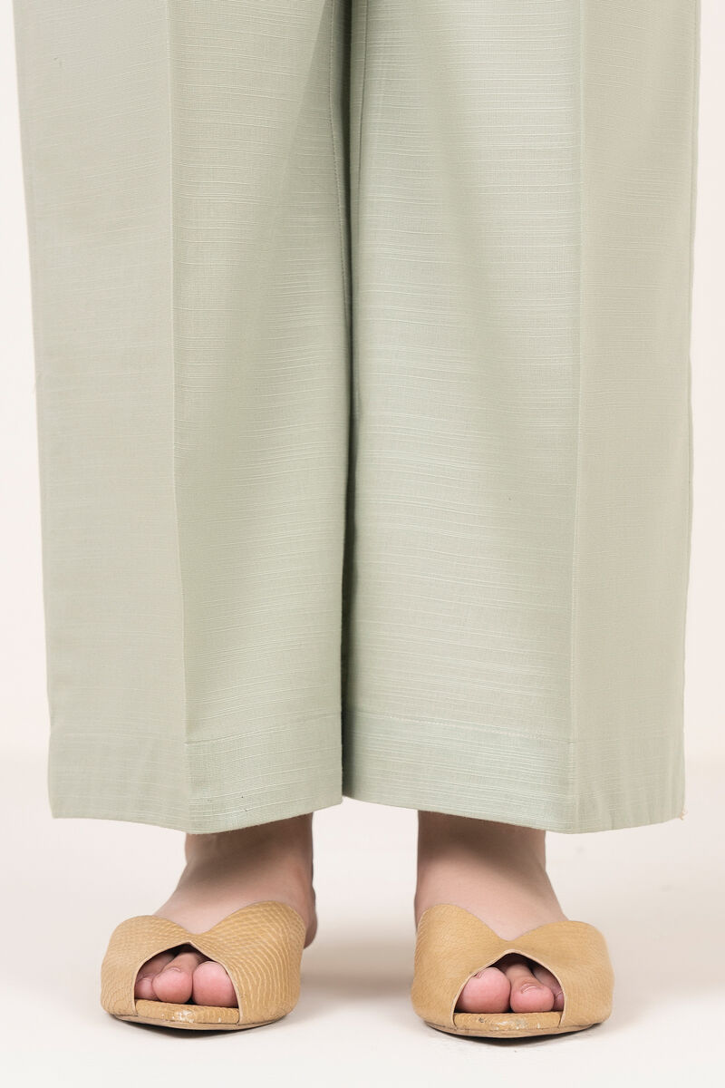 Solid Khaddar Flared Pants
