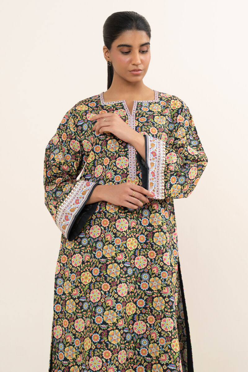 2 Piece - Printed Cotton Suit