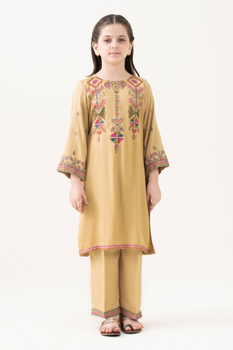 2 Piece - Embroidered Bedford Suit