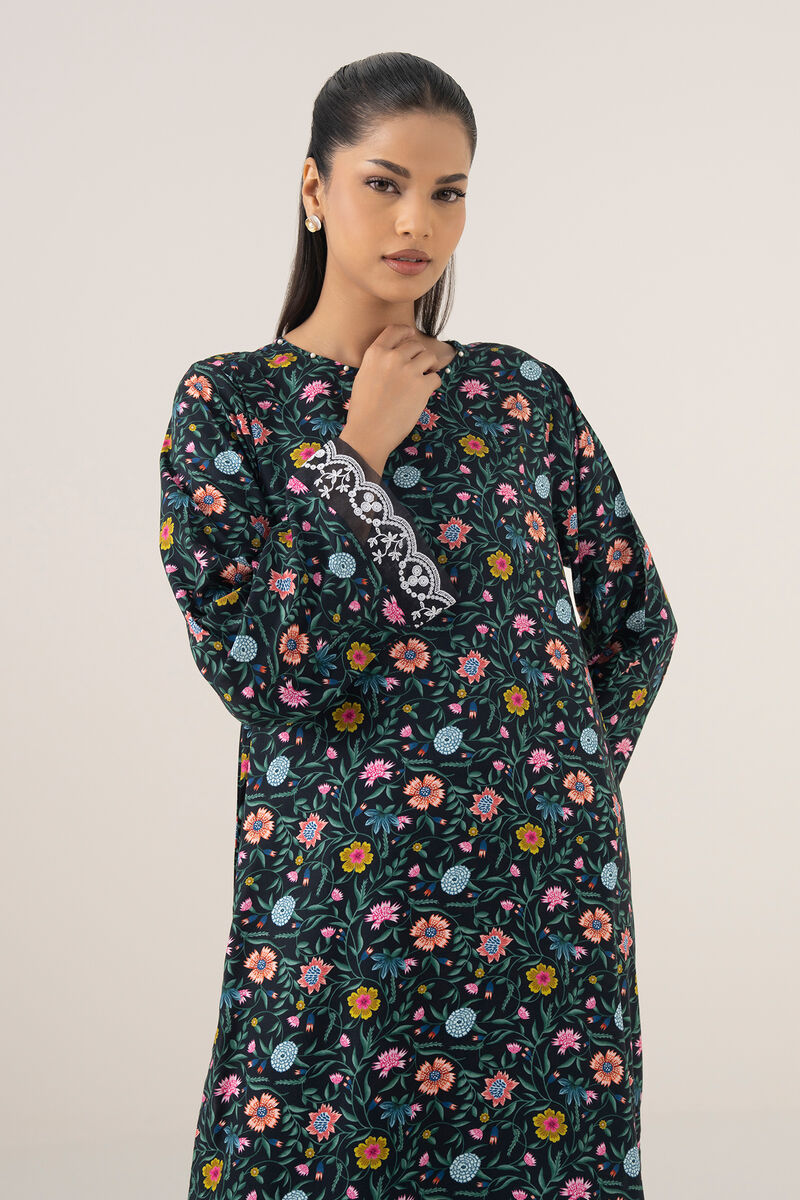 Embroidered Arabic Lawn Shirt