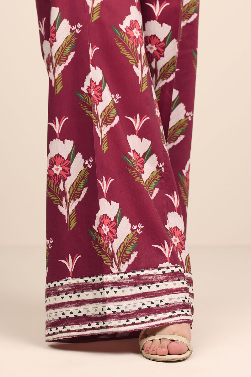 Cotton Viscose Flared Pants