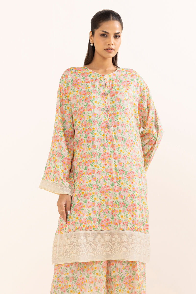 Embroidered Arabic Lawn Shirt