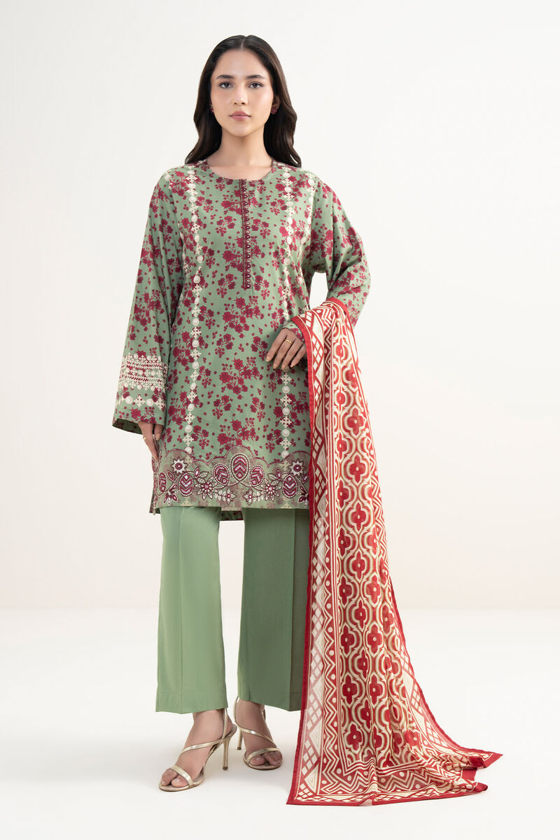 Printed Lawn Dupatta