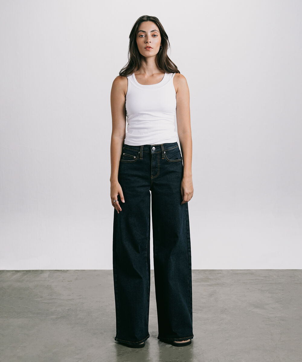 Women's Western Wear White Tank Top With Thin Straps