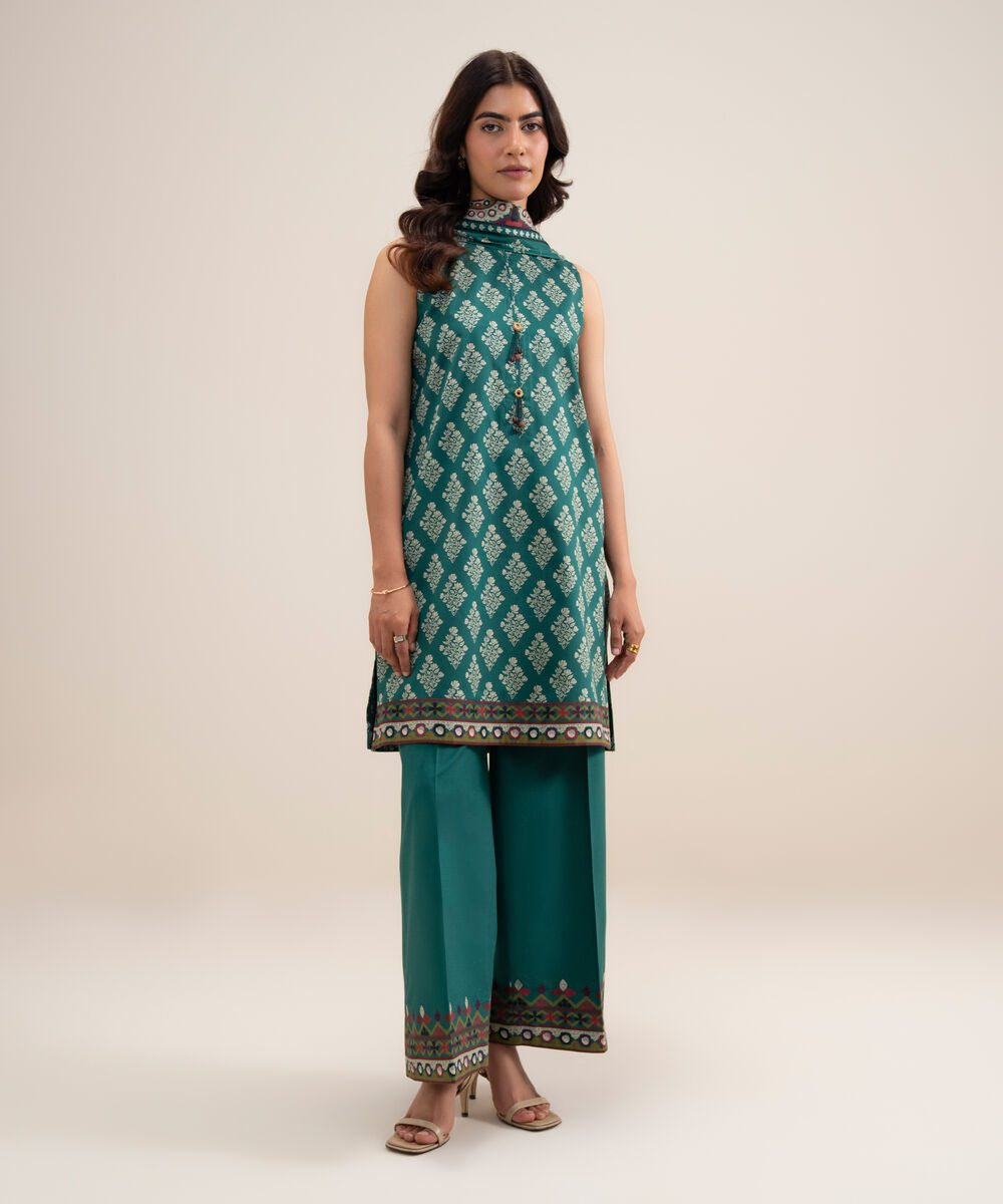 3 Piece - Printed Lawn Suit