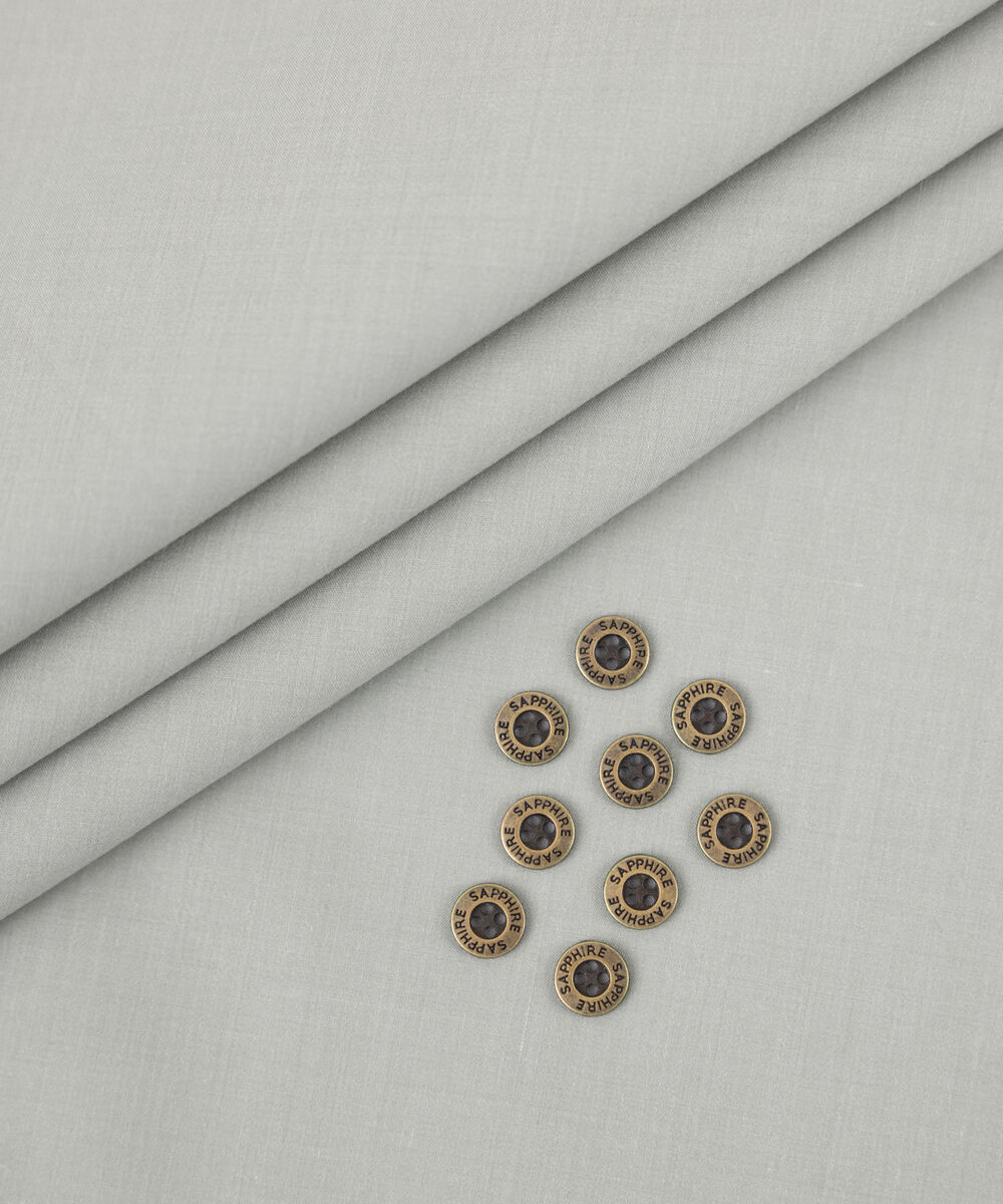 Men's Unstitched 2-Piece Luxury Modal Grey Suit