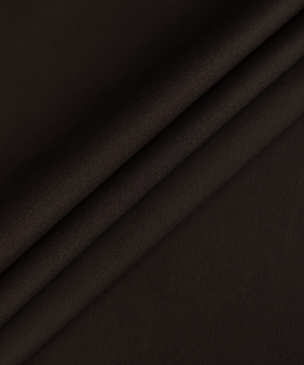 Men's Unstitched Luxury Giza Cotton Dark Maroon Full Suit Fabric