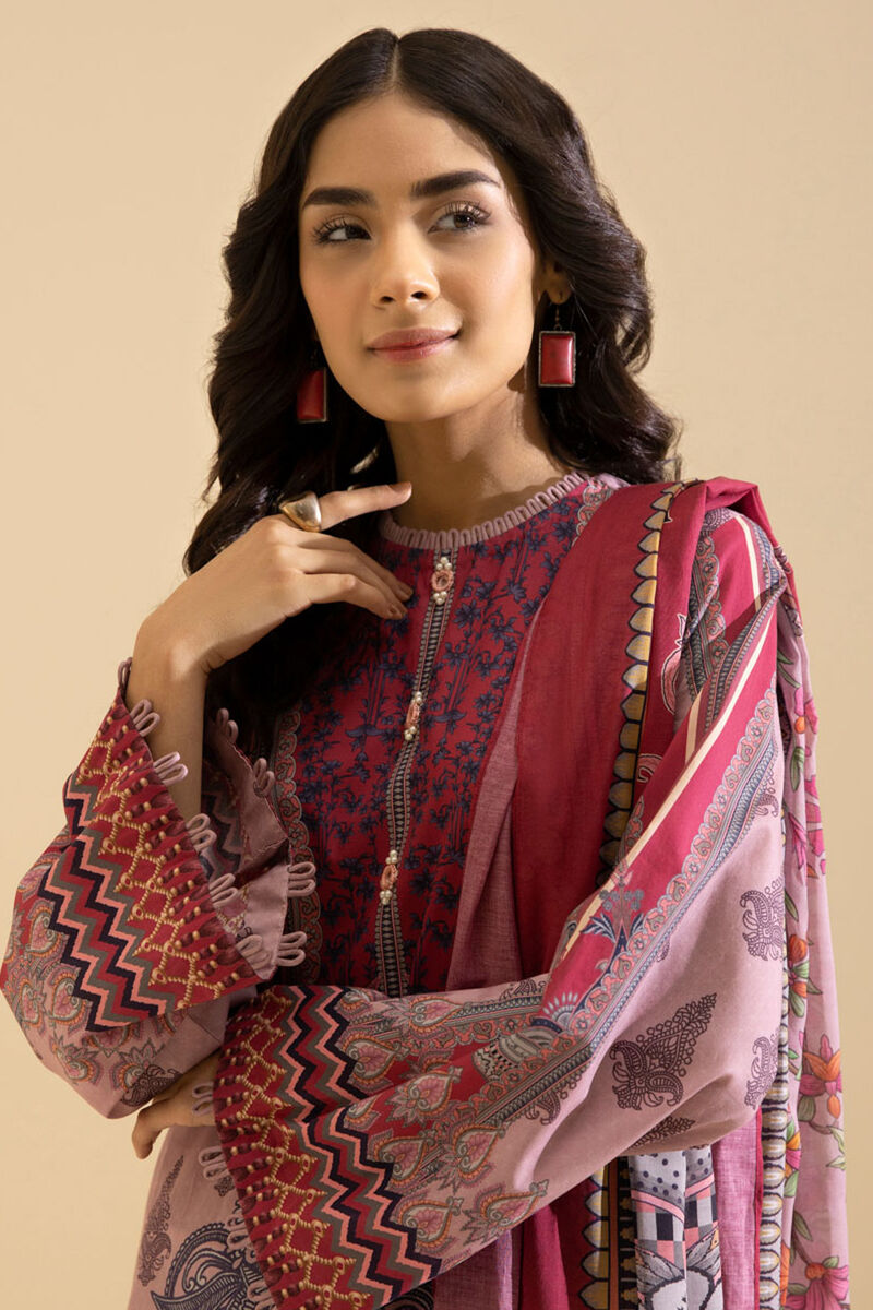 3 Piece - Printed Lawn Suit