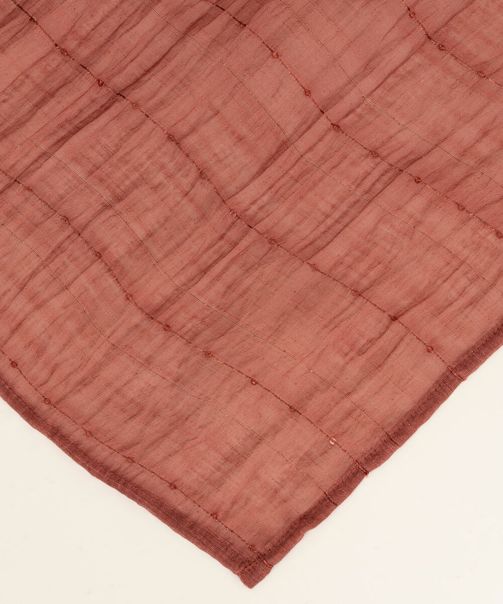 Manaar Solid Brown Dupatta