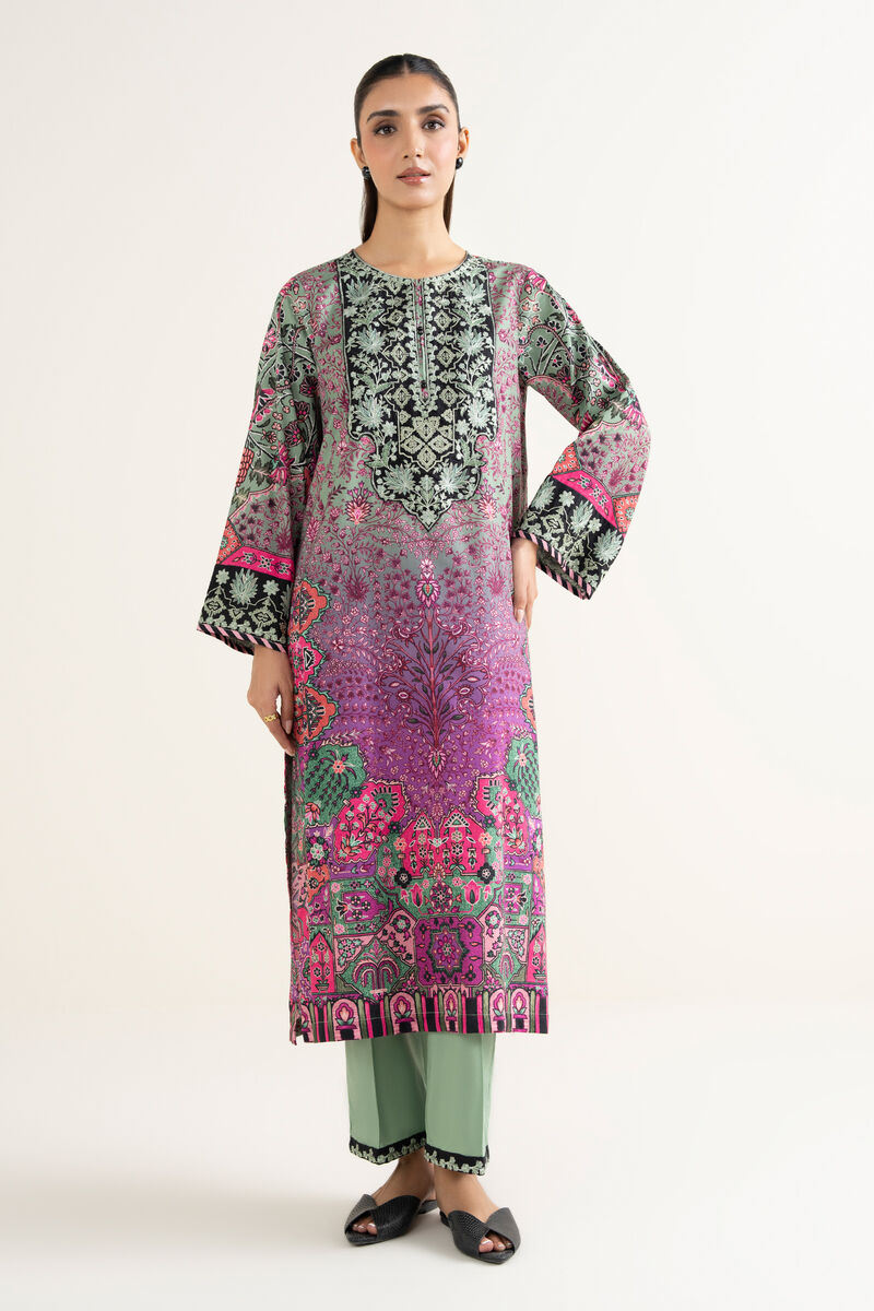 Embroidered Linen Viscose Shirt