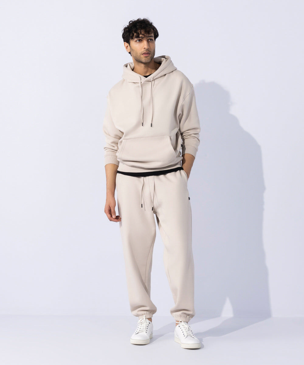 Woman - Off White Unisex Hoodie