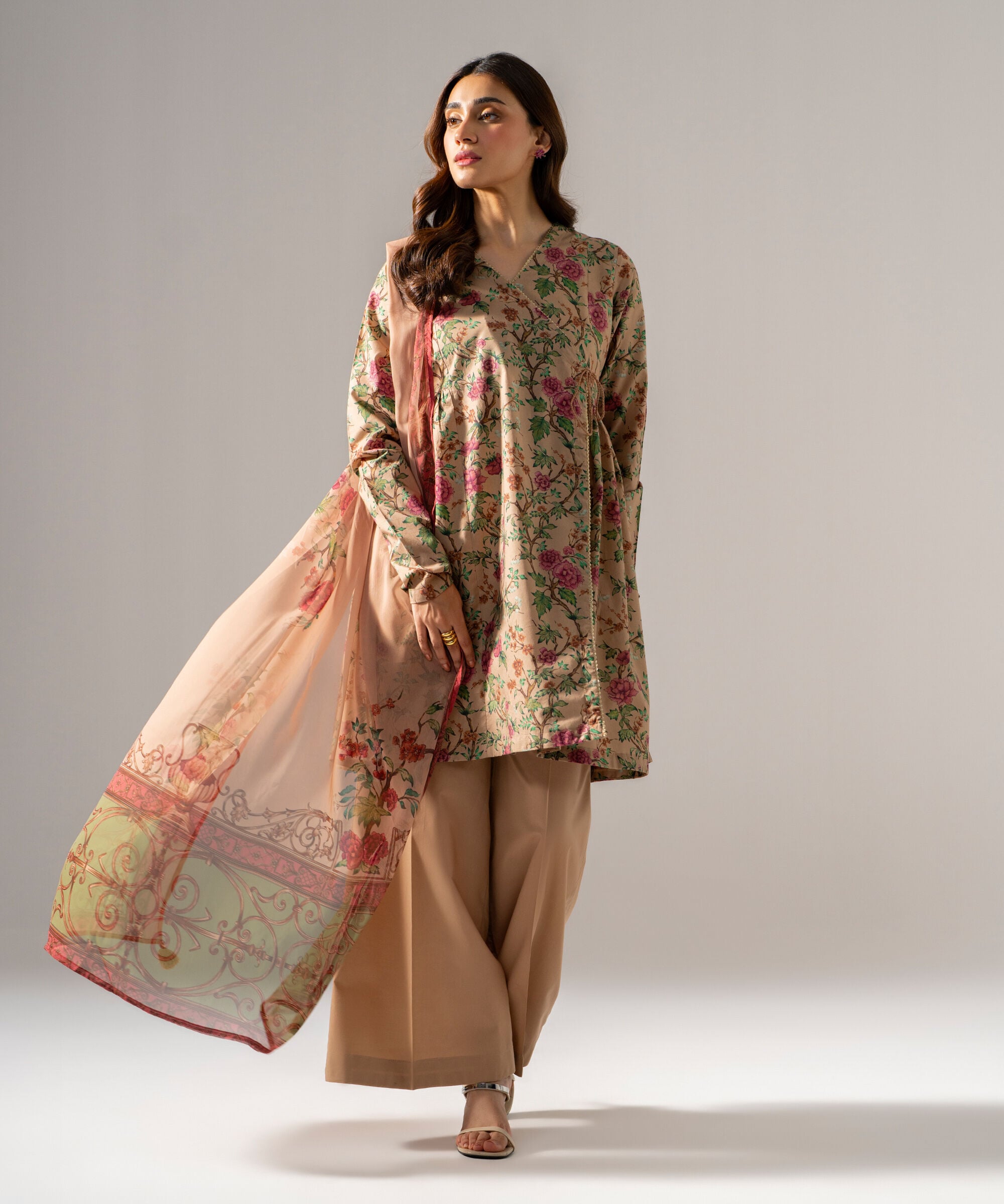 Printed Dupatta PRW26CV1013D