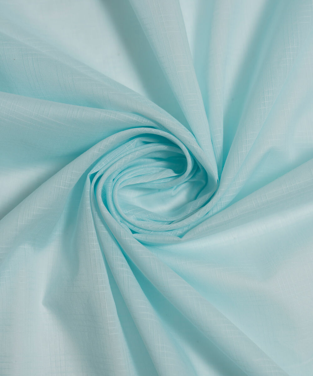 Textured Voile Solid Blue Dupatta