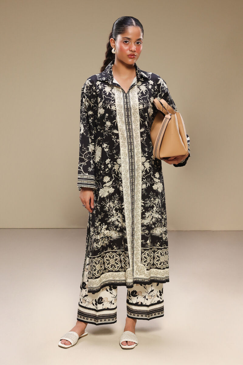 Printed Lawn Viscose Shirt