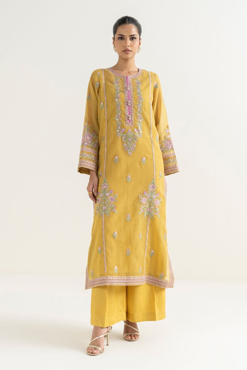 Embroidered Karandi Shirt