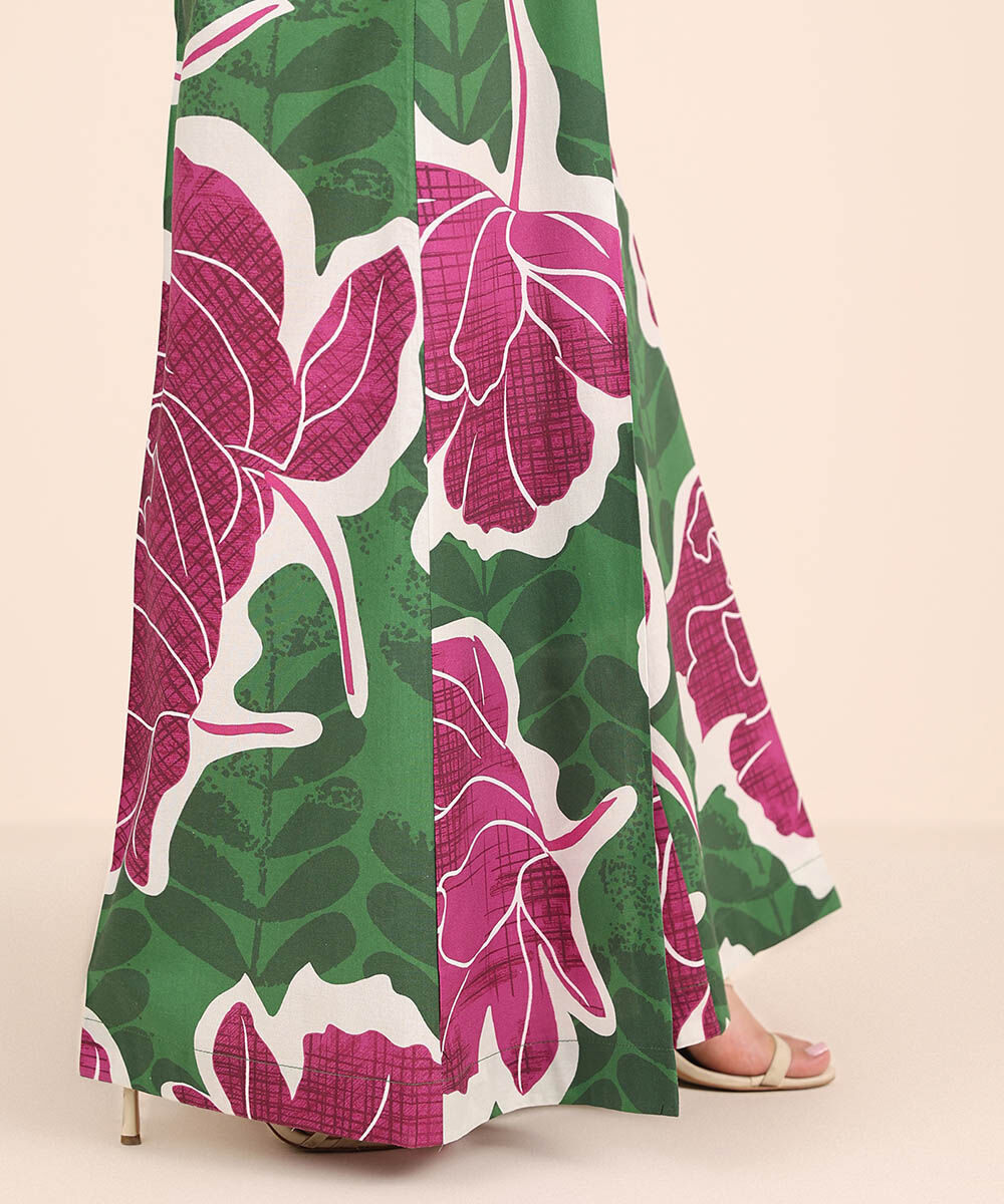 Women's RTW Cambric Multi Printed Sharara