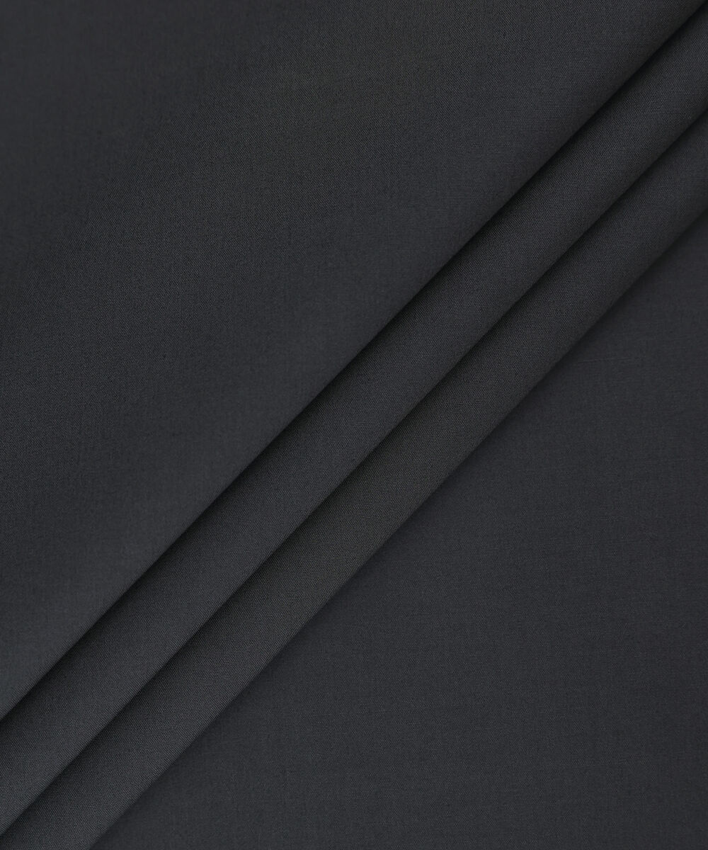 Men Unstitched Cotton Grey Full Suit Fabric
