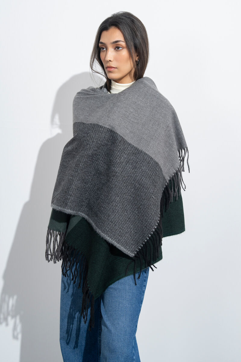 Striped Woollen Scarf