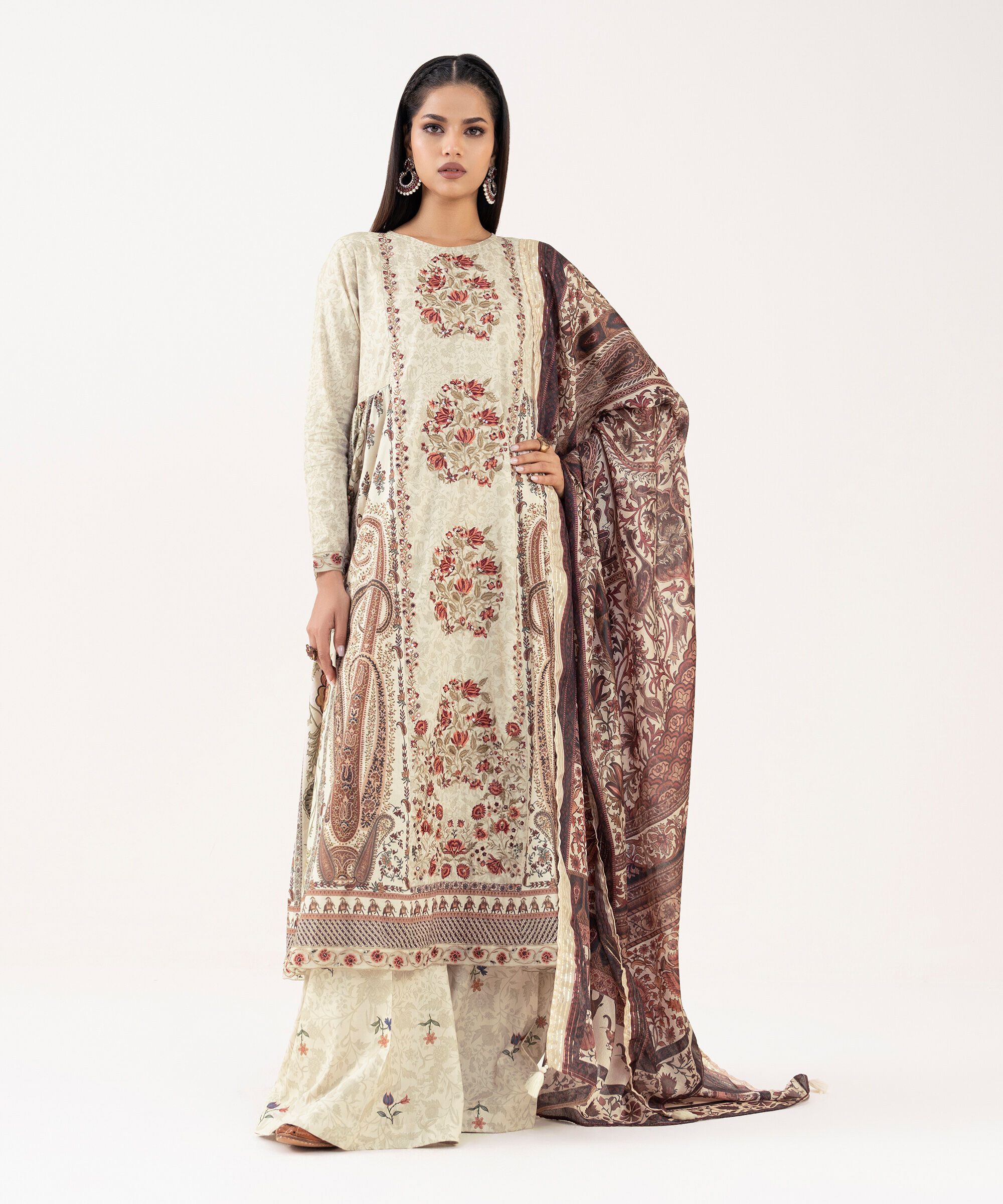 Printed Dupatta TEPRW25V237D