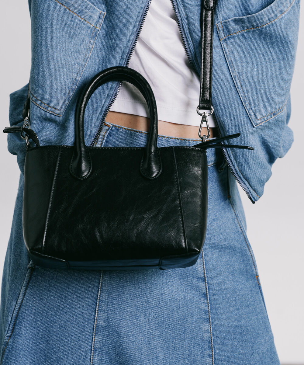 Women's Black Cross Body Bag