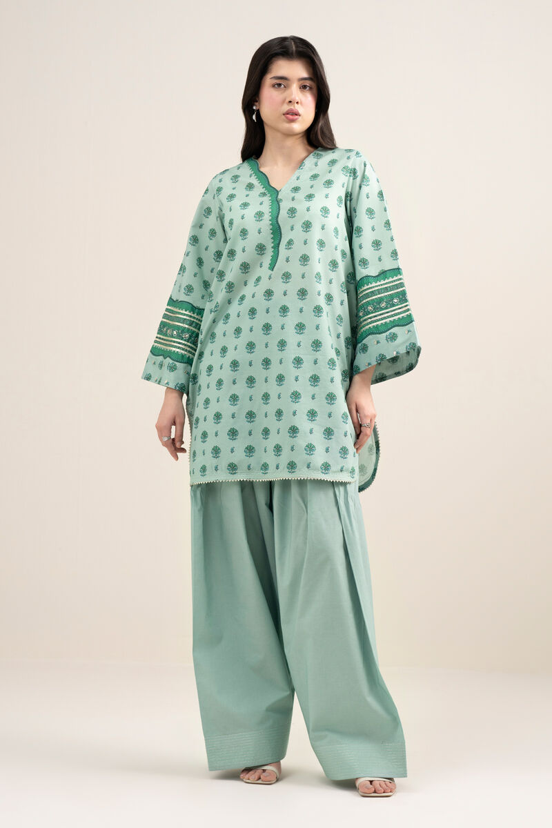 2 Piece - Printed Lawn Suit