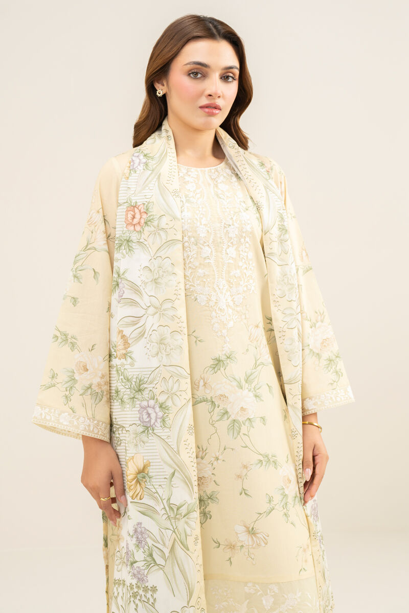 2 Piece - Embroidered Lawn Suit
