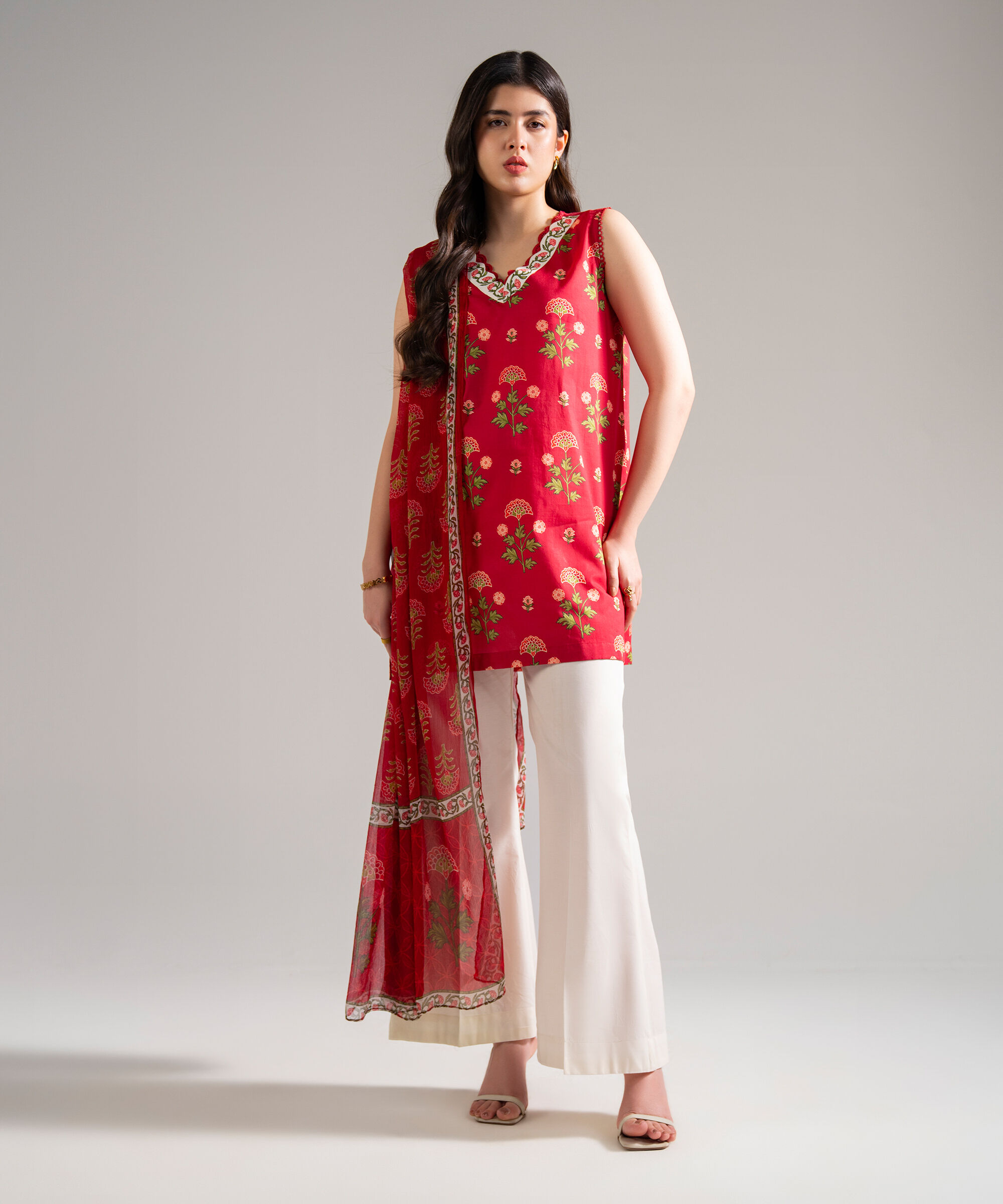 Printed Dupatta PW26WMV819DB