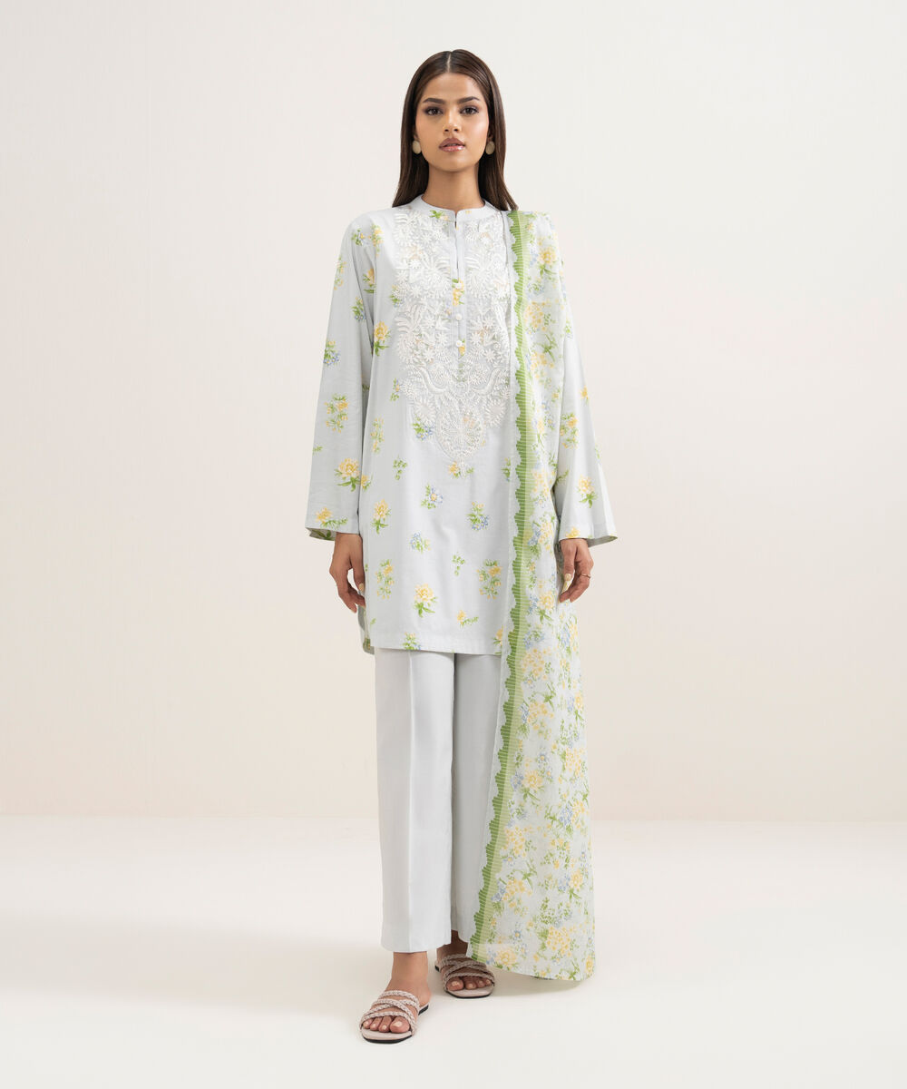 Lawn Printed Dupatta