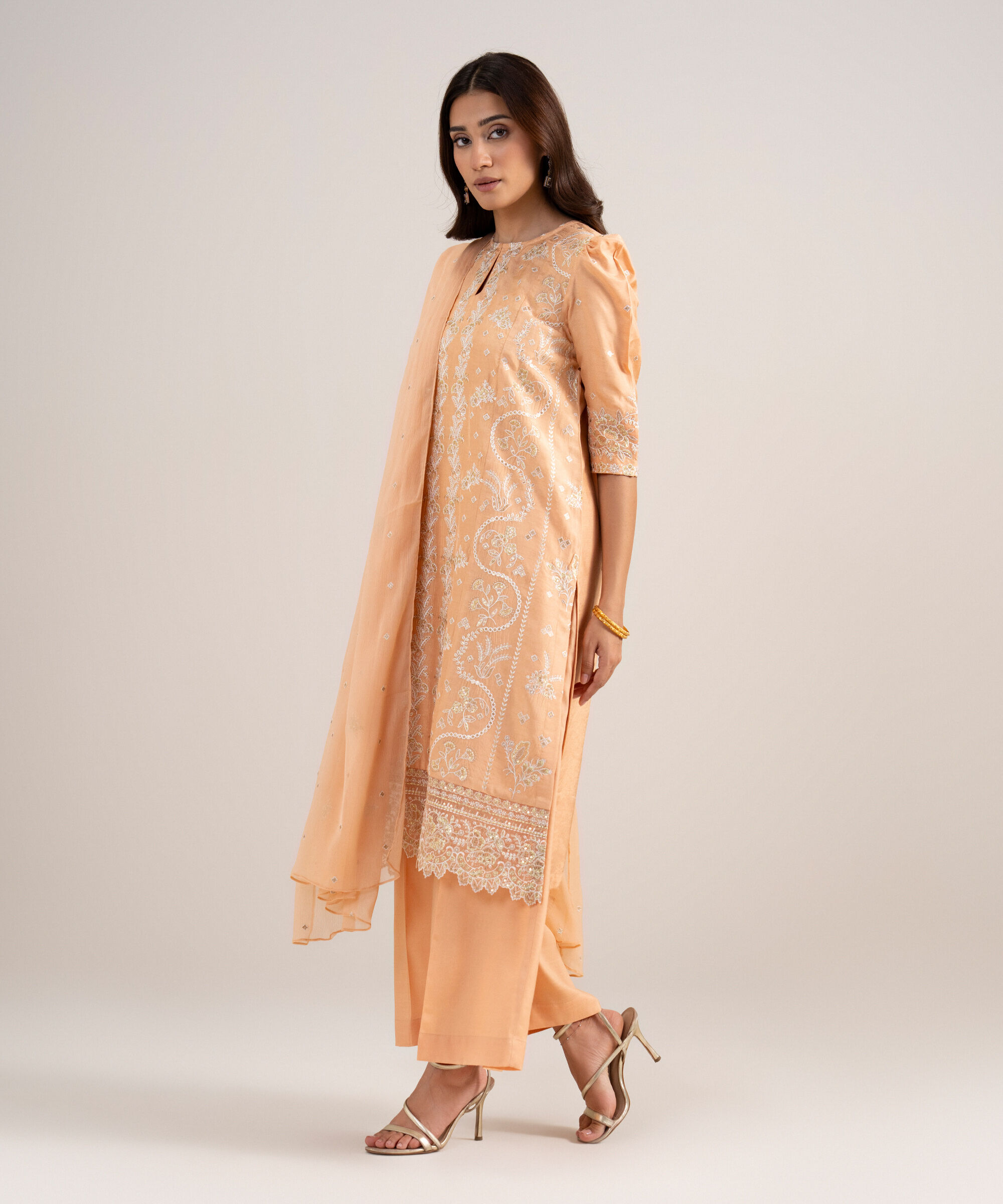 Unstitched 3 Pc Silk U3FELX25V833