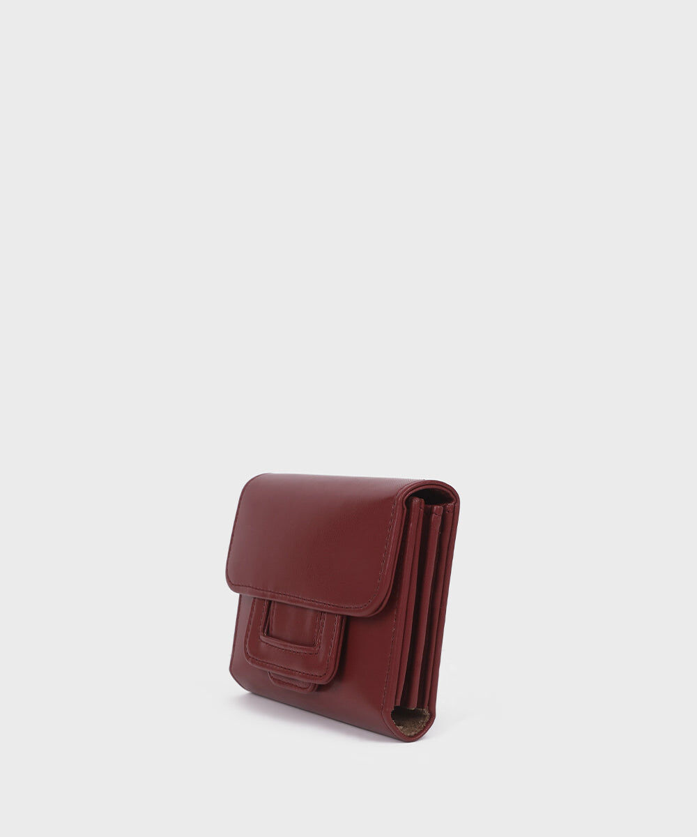 Woman - Red Maroon Wallet
