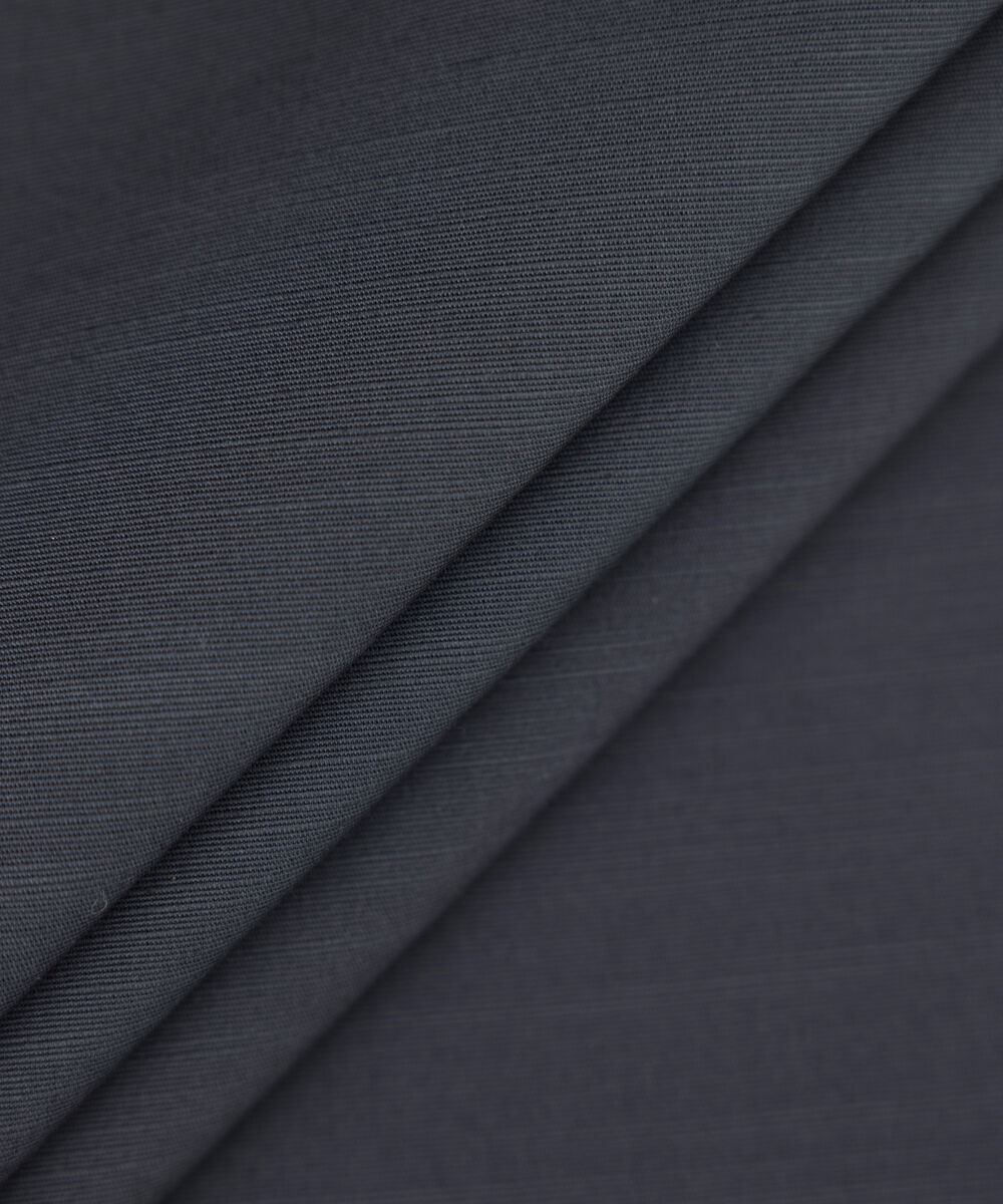 Men's Unstitched medium grey premium cotton khaddar Suit