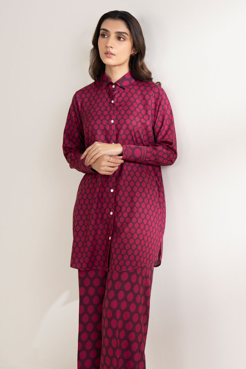 Printed Viscose Linen Shirt