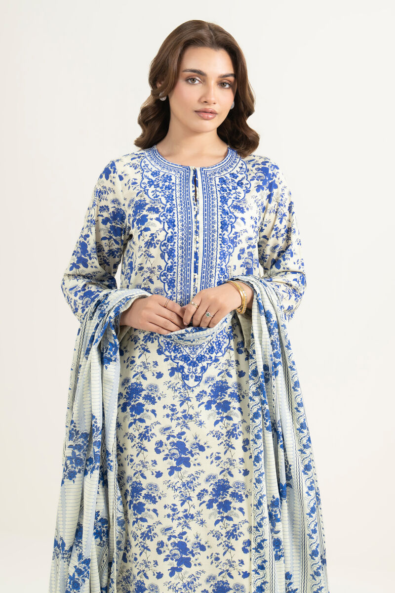 3 Piece - Embroidered Lawn Suit