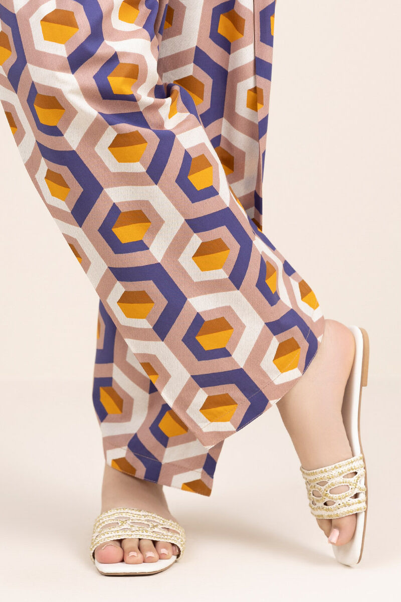 Printed Cambric Shalwar