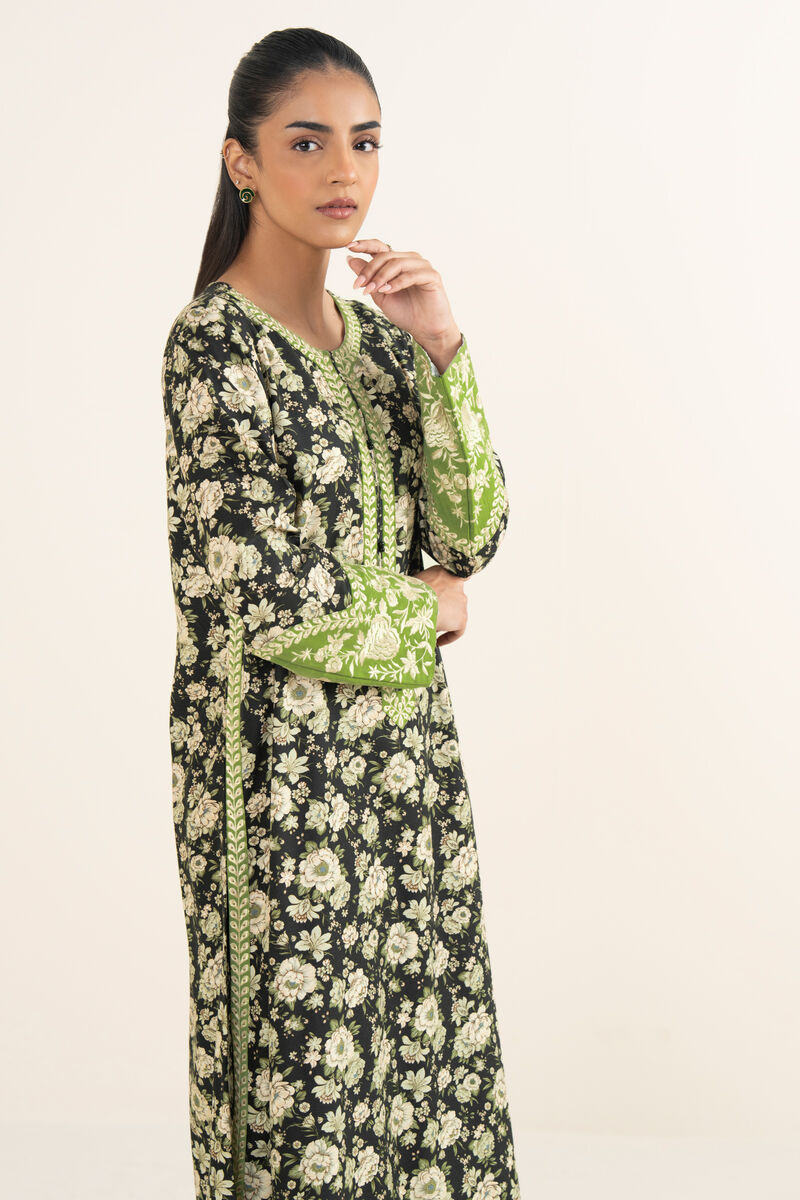 Embroidered Light Khaddar Shirt