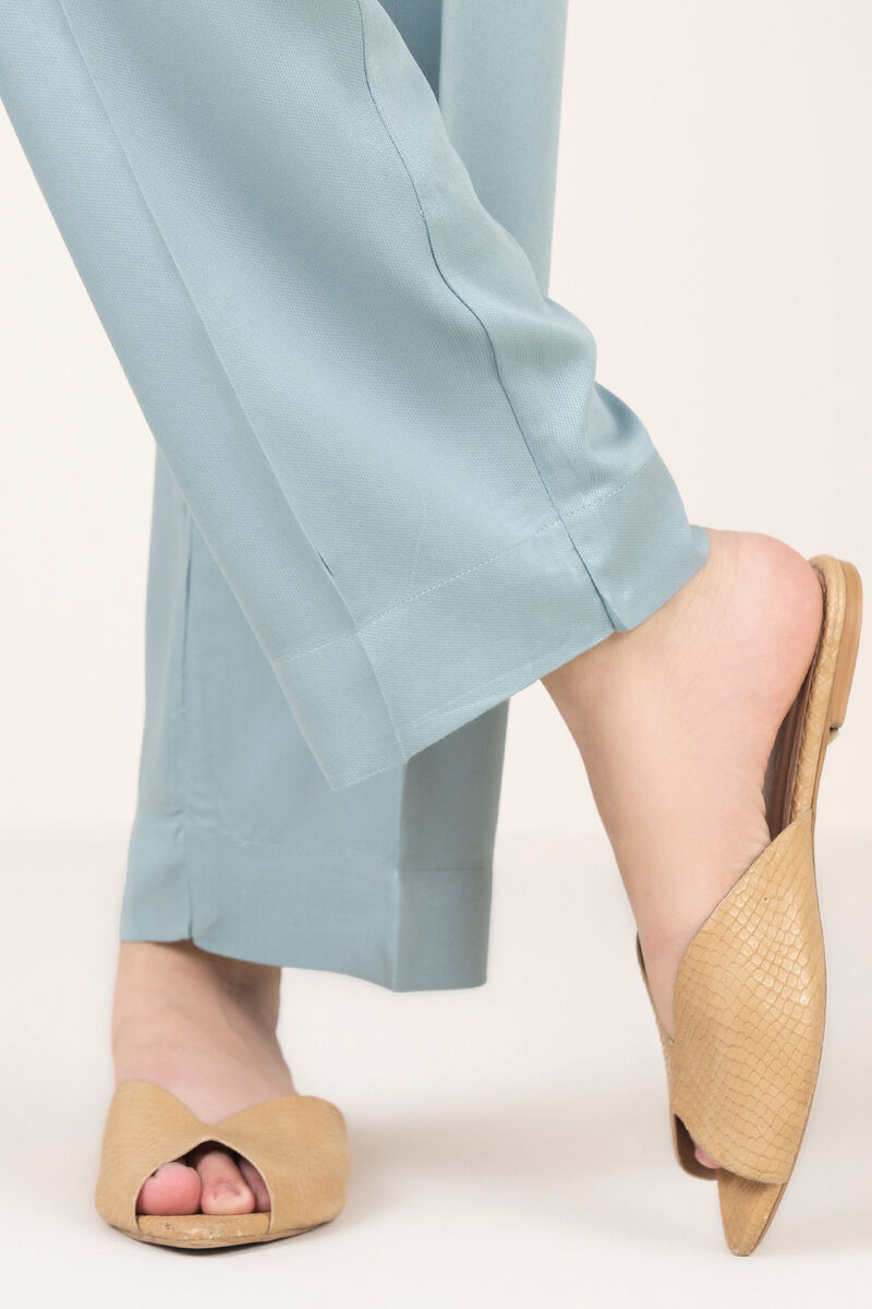 Solid Bedford Straight Pants