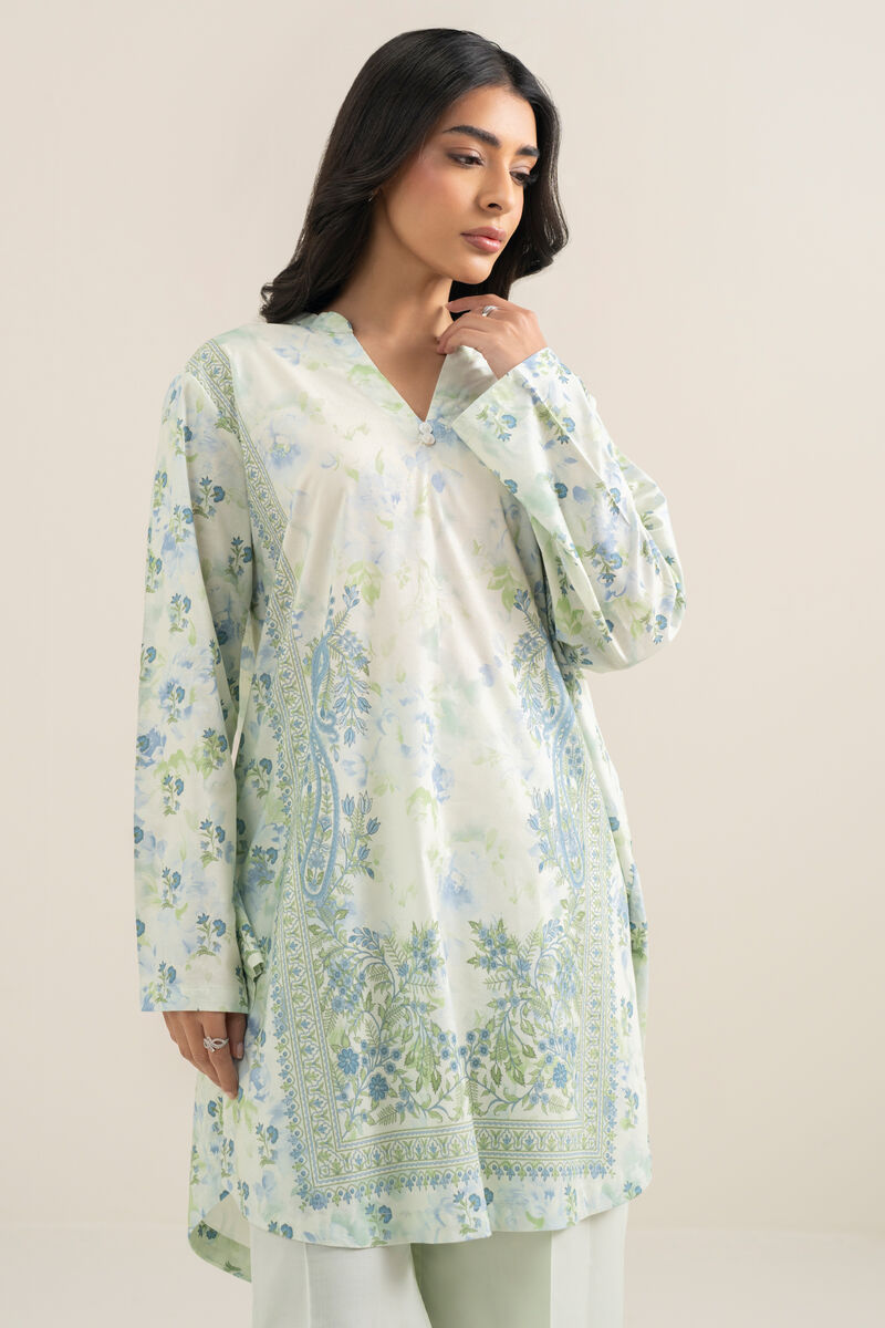 Printed Cotton Viscose Shirt