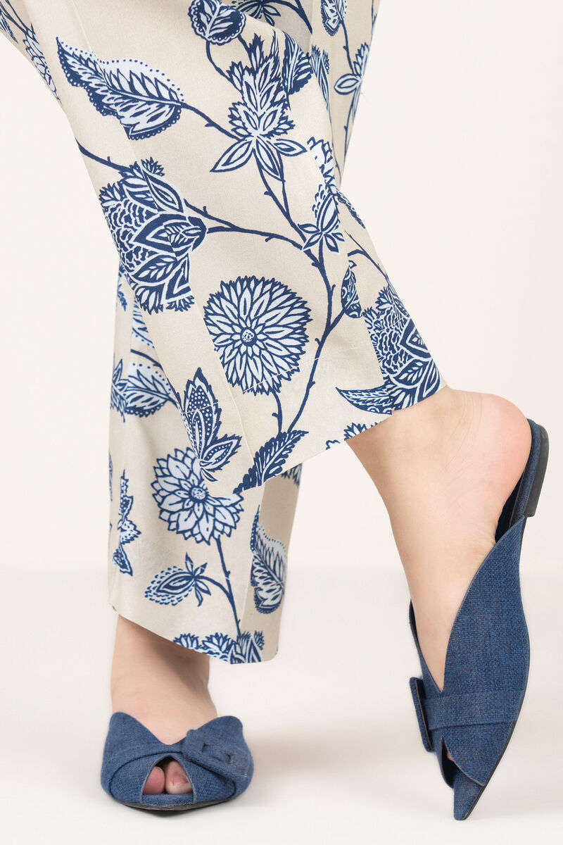 Printed Viscose Linen Culottes