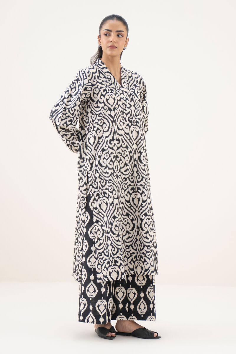 Printed Light Khaddar Shirt