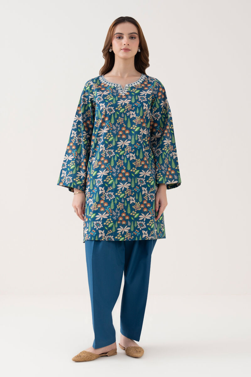 Embroidered Cambric Shirt