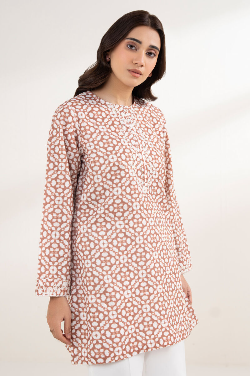 Embroidered Khaddar Shirt