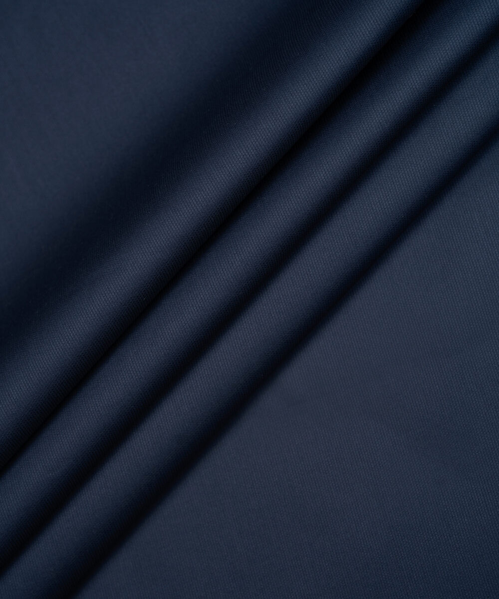 Men's Unstitched Two-Piece Teal Green Cotton Dobby Suit