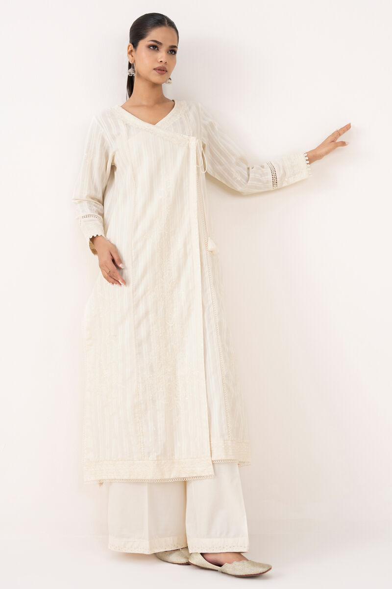 Embroidered Lawn Angrakha