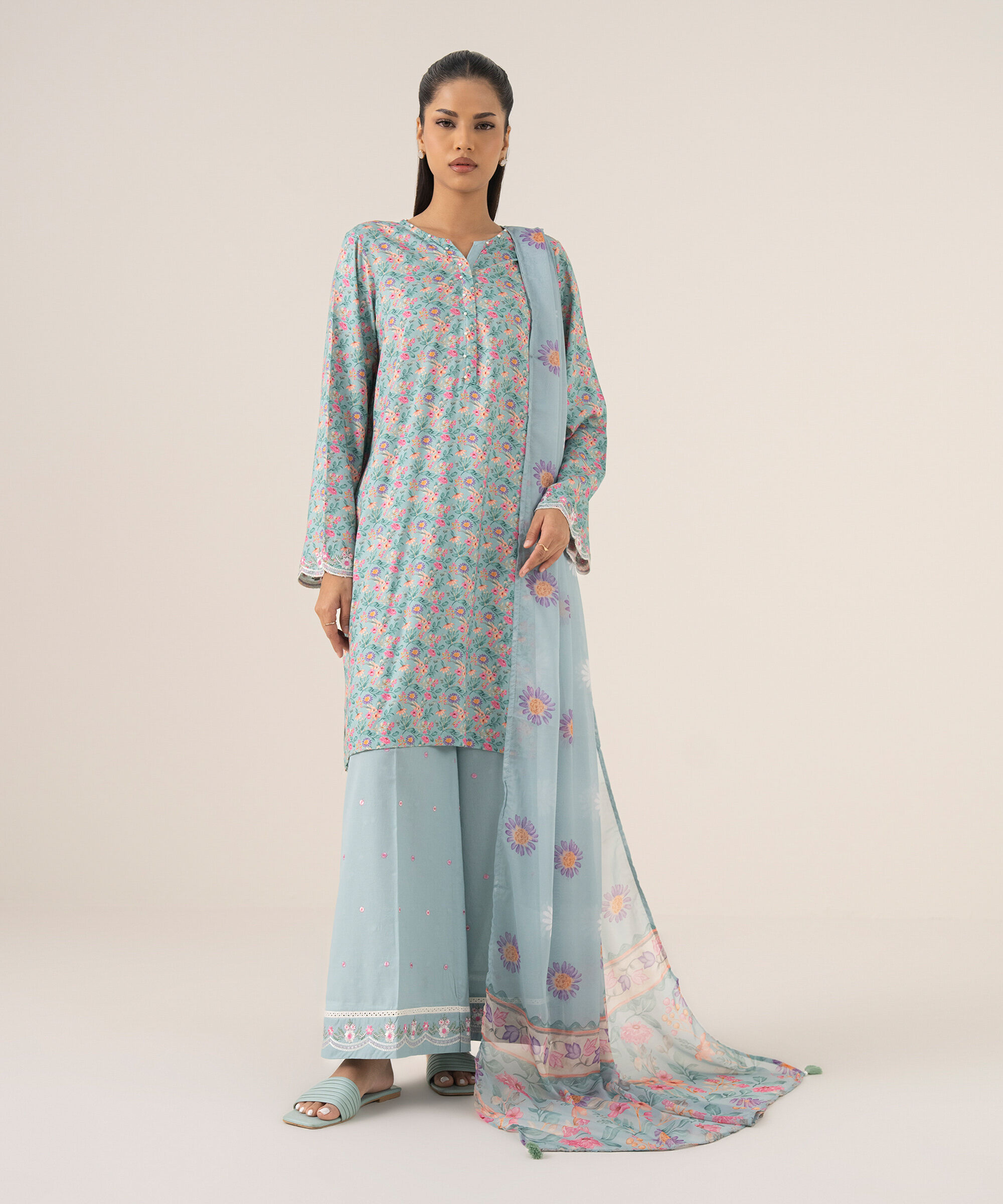 Printed Dupatta 3PPRW25V112D