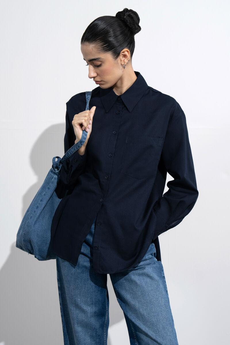 Loose-Fit Oxford Shirt