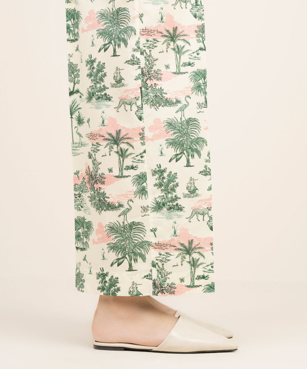 Women's RTW Cotton Viscose Printed Multi Culottes