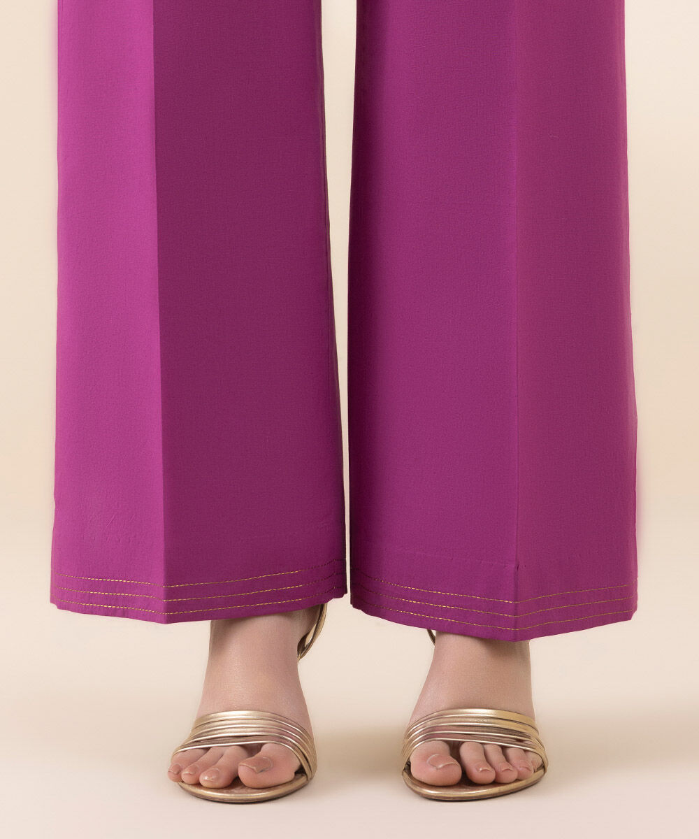 Unstitched Women's Embroidered Extra Weft Jacquard Pink Three Piece Suit