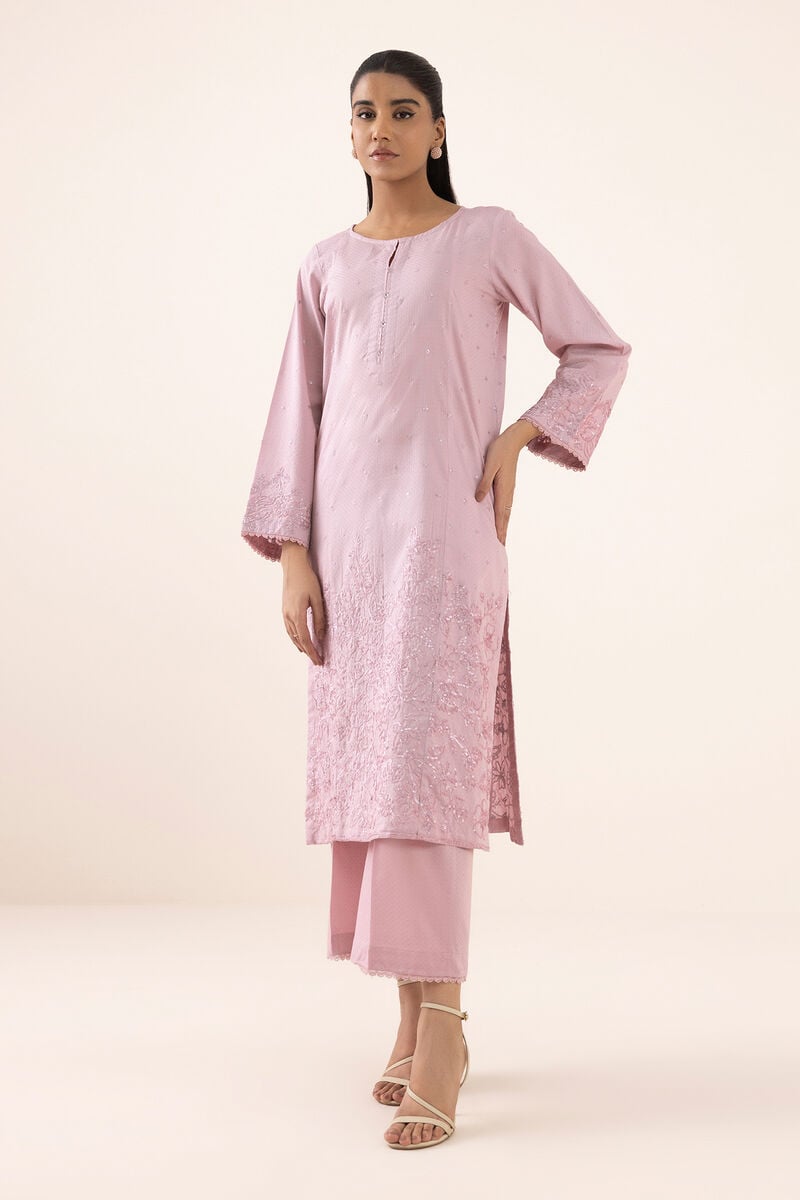 Embroidered Dobby Shirt