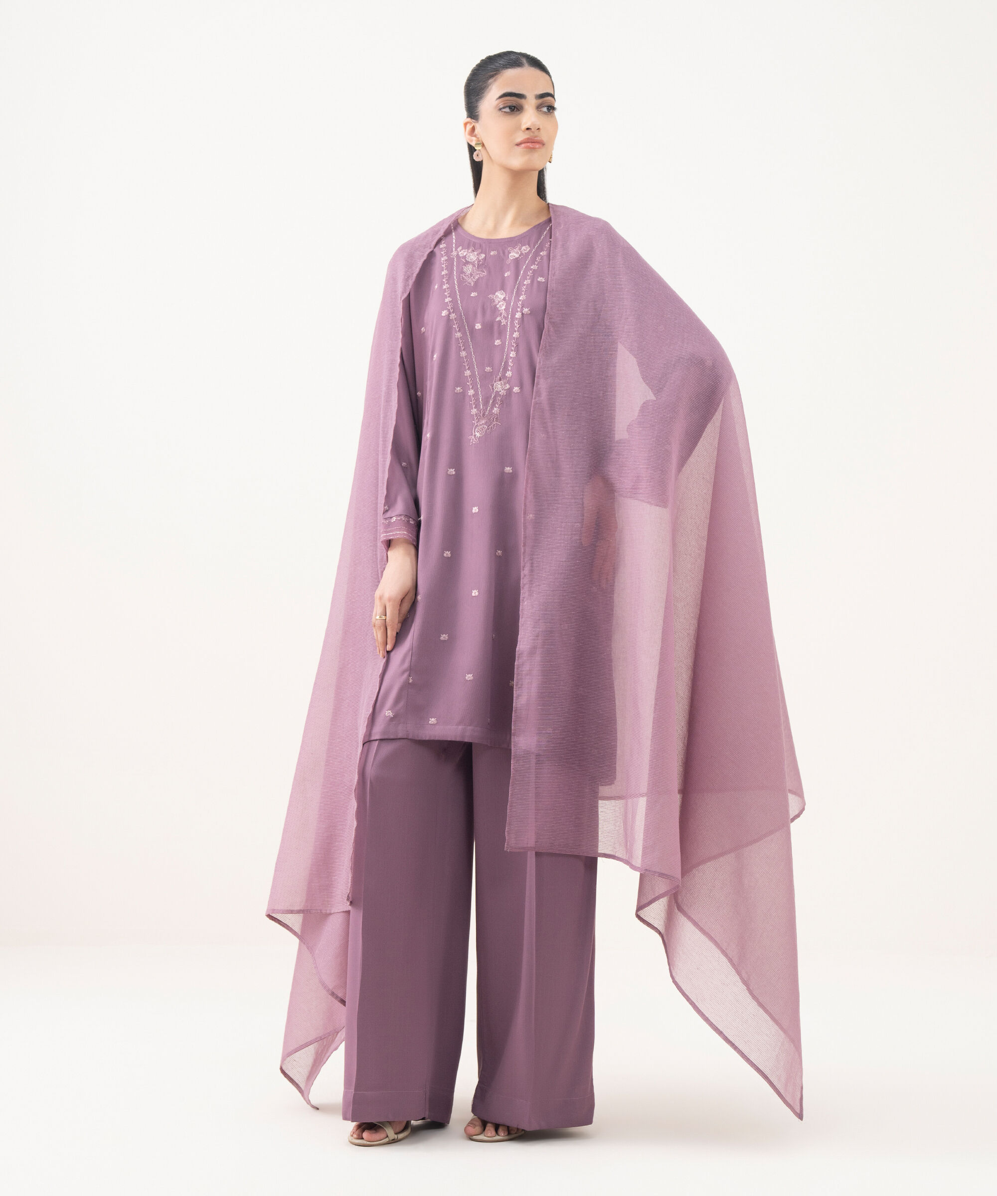 Solid Dupatta 3PDFW25V469D