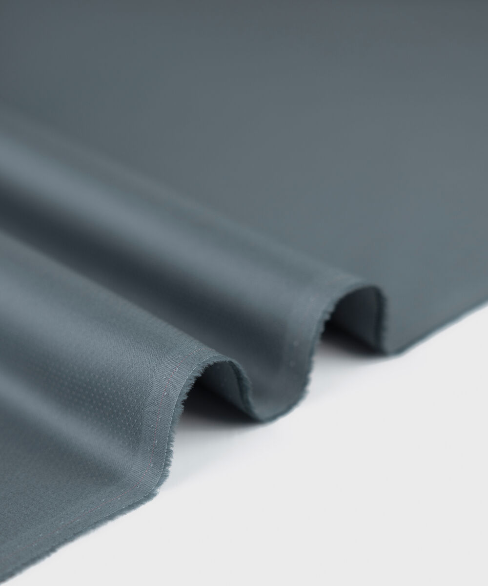 Men's Unstitched blue grey premium cotton dobby Suit